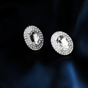 Brinco Pedra com Strass