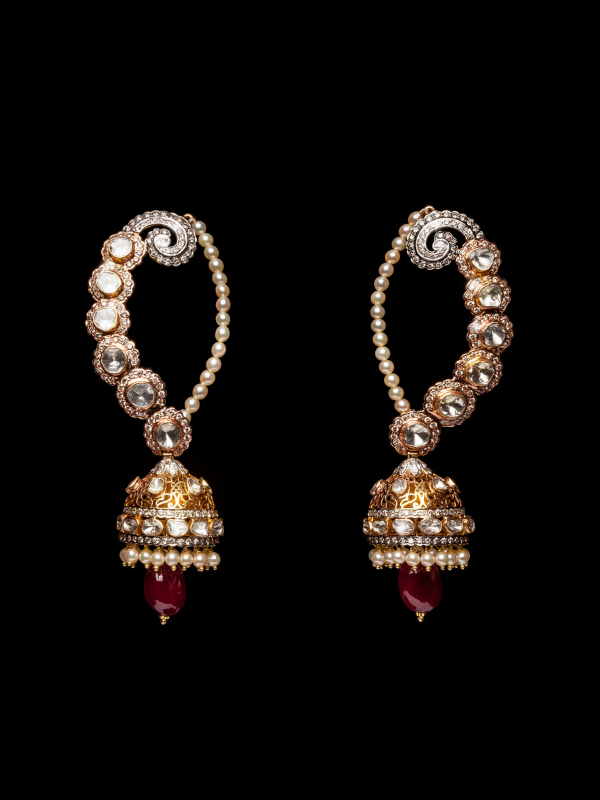 Brinco Strass Vermelho