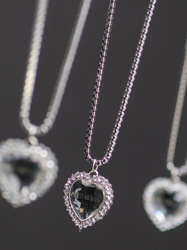 Colar Pedra em Coração