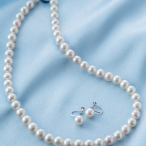 Conjunto Colar Brinco de Pérolas